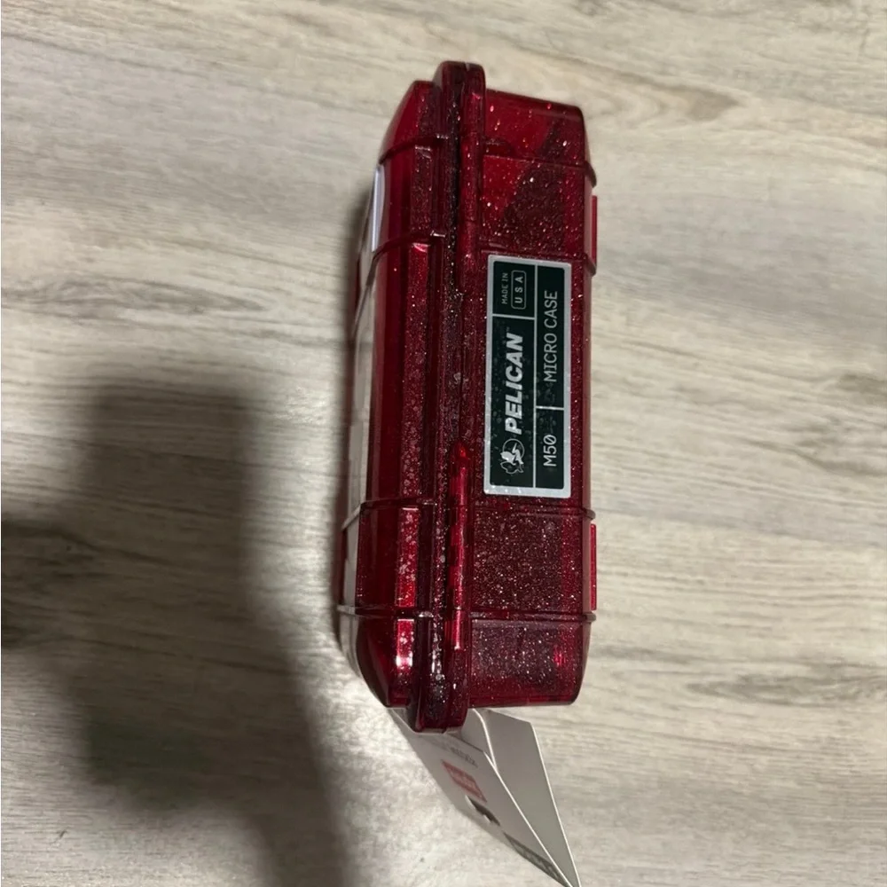 Supreme Red Glitter Storage Box